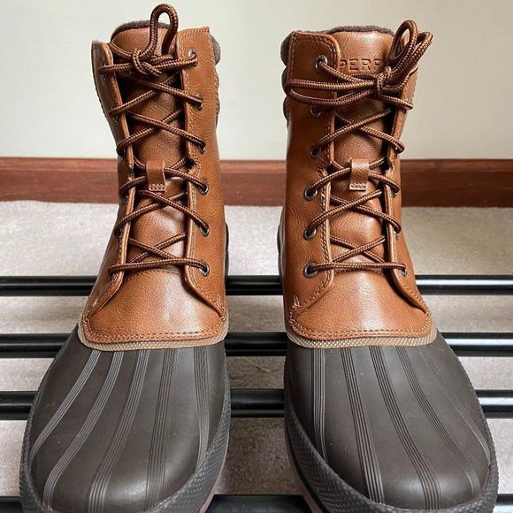 SPERRY Men Cold Bay Leather Duck Boots - NEW NWOB main image 8